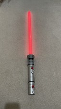 Hasbro Ultimate FX Darth Maul Lightsaber 2012 C-2945A Tested Working Light Sound