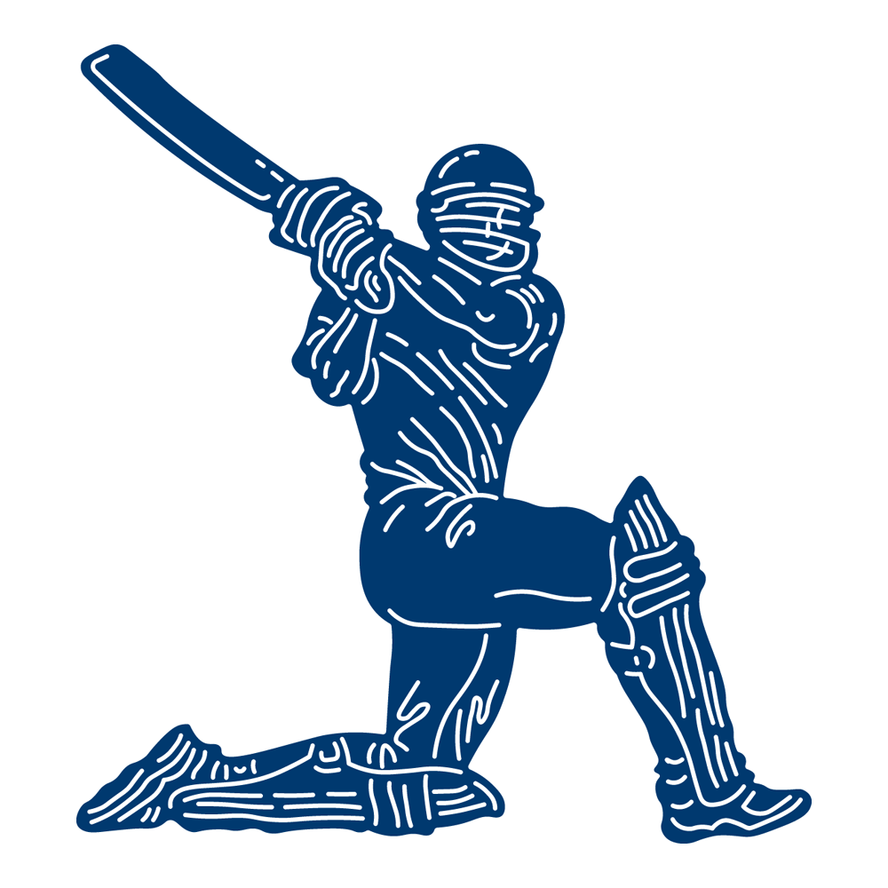 Tattered Lace VINTAGE CRICKETER Craft Cutting Die - TLD0363 - FREE UK P&P