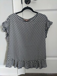 dillards polka dot blouse