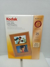 Kodak Glossy 8.5 x11 Instant Dry 25 Sheets Photo Paper Made In Germany