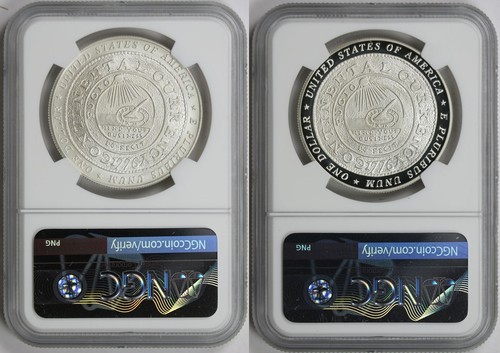 2006-P 2 Coin Set Franklin Founding Father Commemorative $1 MS 70 + PF 70 NGC - Picture 2 of 6