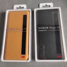 Original Luxury PU Leather Smart View Protective Flip Case For Honor Magic Vs