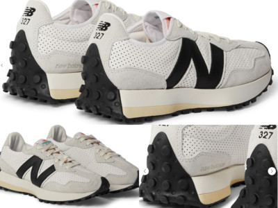 New Balance Casablanca 327 Idéaliste Suede-Trimmed Sneakers Schuhe Shoes 41,5
