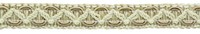 Gimp Bortenband DÉCopro Style# 0075EMPG Farbe# W01 Fossil Ivory 24 Yards