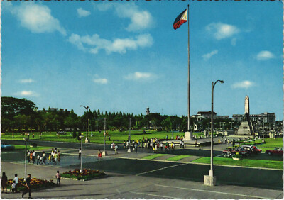 PC PHILIPPINES, MANILA, RIZAL MONUMENT, Modern Postcard (B40253)