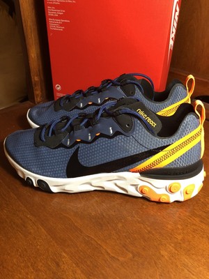 nike react element 55 total orange