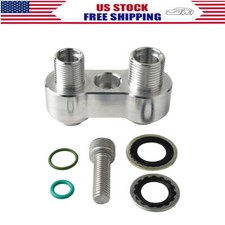 For Ls Gm R4 Ac Compressor Straight Adapter Fitting Cnc Machined