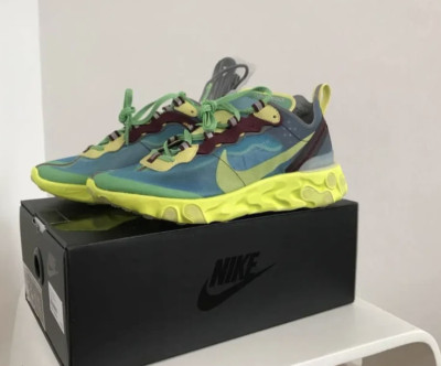 Nike × Undercover lakeside react element 87 electric yellow energy nikelab sz 11