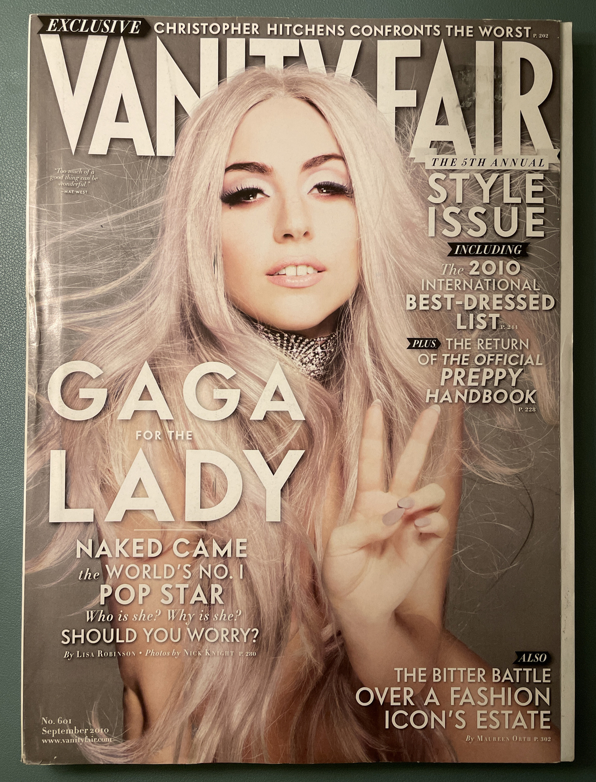Lady Gaga Vanity Fair Photoshoot 2022
