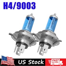 For Suzuki GSXR 600 750 2004-2005 Halogen Headlight High/Low Beam Bulbs H4 White