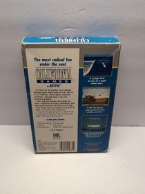 California Games NES Nintendo Entertainment System con scatola e custodia TESTATO VELOCEMENTE!!