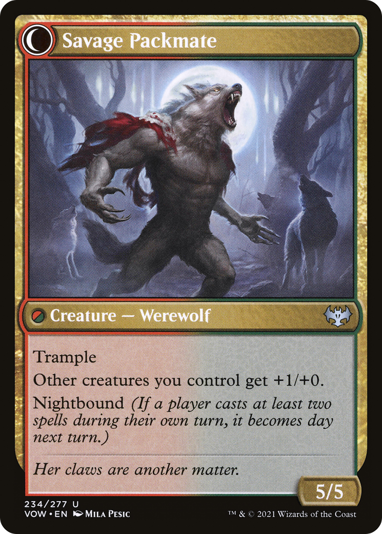 Tovolar, Dire Overlord Werewolf MTG EDH Custom Commander Deck Werewolf