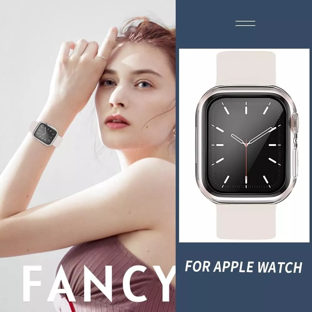 Protector De Pantalla Vidrio Templado HD 44mm Para Apple Watch