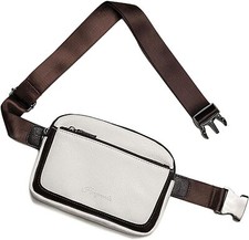 Belt Bag for Women, Mini Everywhere Crossbody Waist Bag Adjustable Strap, Vegan