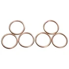 Exhaust Pipe Gasket For Honda VT600C Shadow VLX 1991-2007 18291-MN4-920