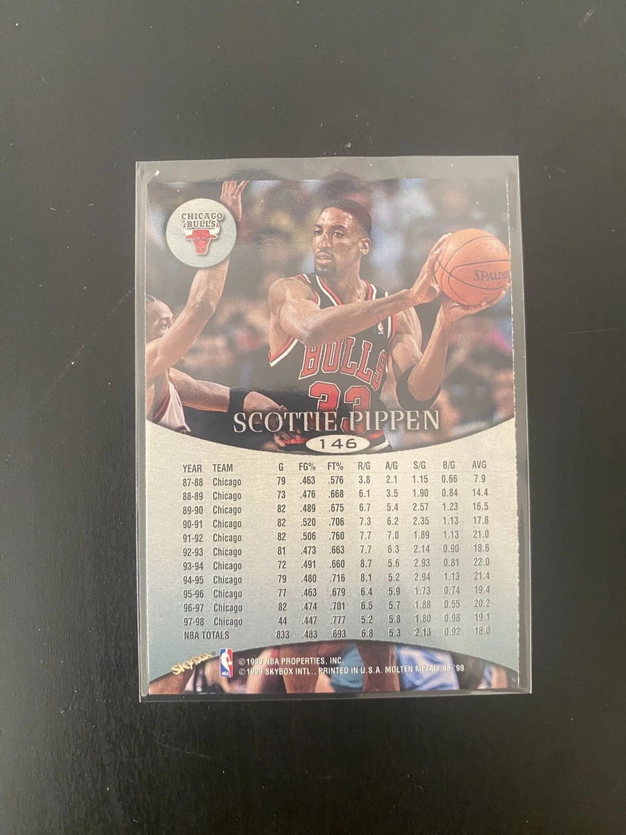 Scottie Pippen 98/99 Molten metal Supernatural #146 | eBay
