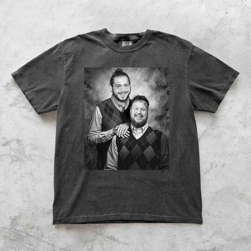 Post Malone Jelly Roll Shirt, Konzert Tour Musik Western 2025 Shirt, Post Malone - Bild 1 von 3