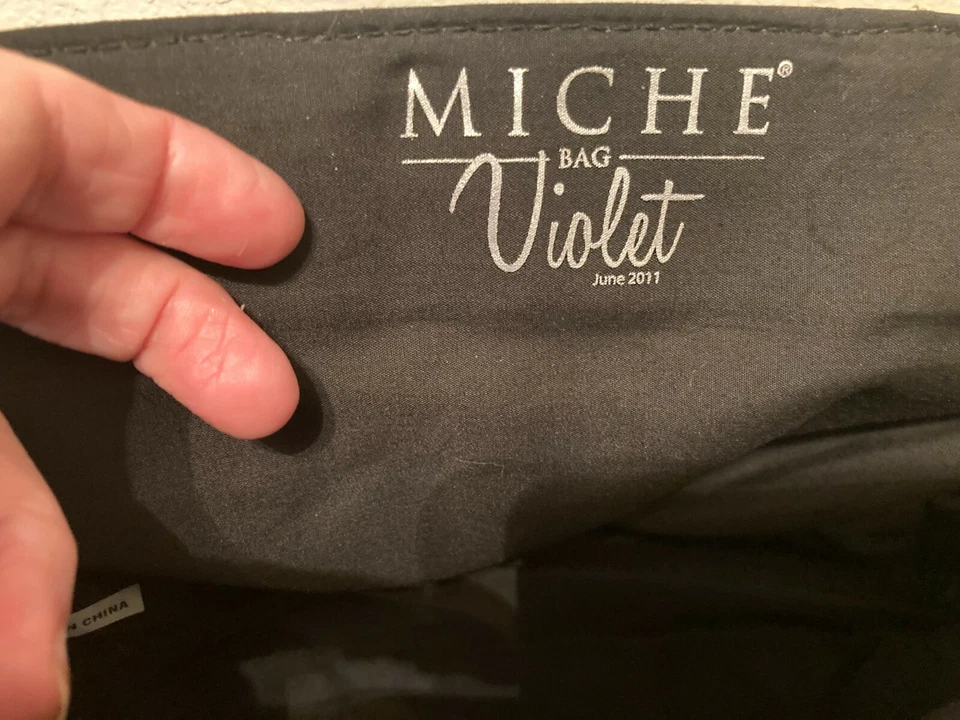 Bolso Cartera Miche Clásico VIOLETA ~ Totalmente Nuevo Foto 2 de 4