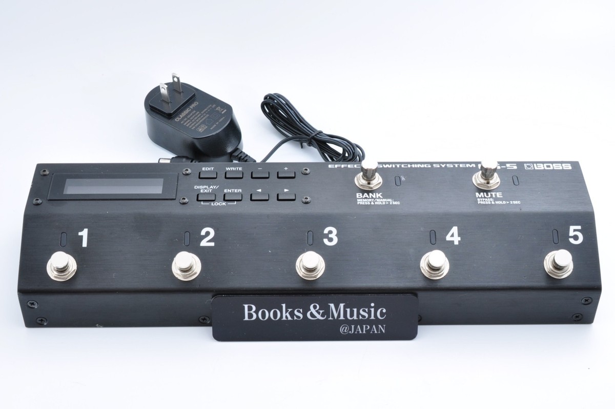 Boss ES-5 Effects Switching System 2019 w/Adapter Working