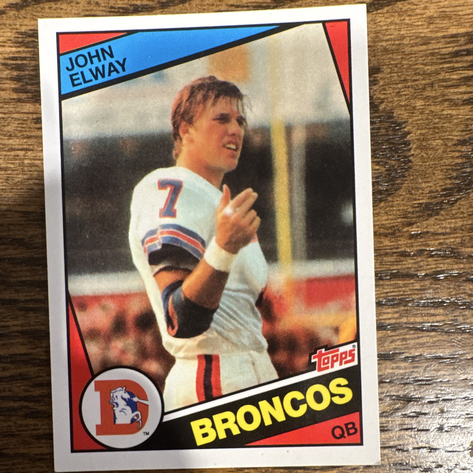 Topps 1984 John Elway Denver Broncos #63 Rookie Base Set Football Card