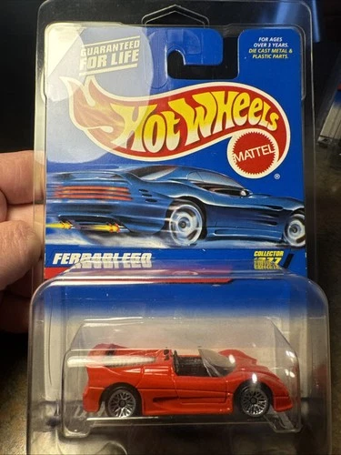 HOT WHEELS FERRARI F50 Vintage 1997 Great looking card Ships Fast 🔥