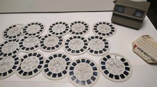 Vintage Sawyers View Master Bundled With 15 Reels Works Great NASA Reels More