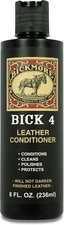 Bick 4 Leather Conditioner and Cleaner 8 oz - Will Not Darken 8 