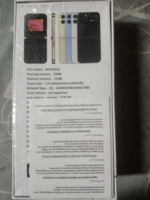 XIAOLE I 15 Pro Mini Flip Mobile Phone, Foldable Cell Phone With Fm Radio...