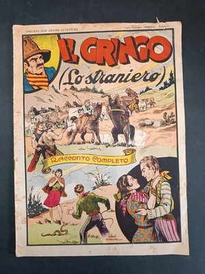 Comic ALBI GRANDE AVVENTURE IL GRINGO The Stranger Ed Nerbini