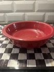 Vintage Fiesta Replacement 7" Red Scarlet  Bowl HLC Rimmed for Soup Pasta Salad