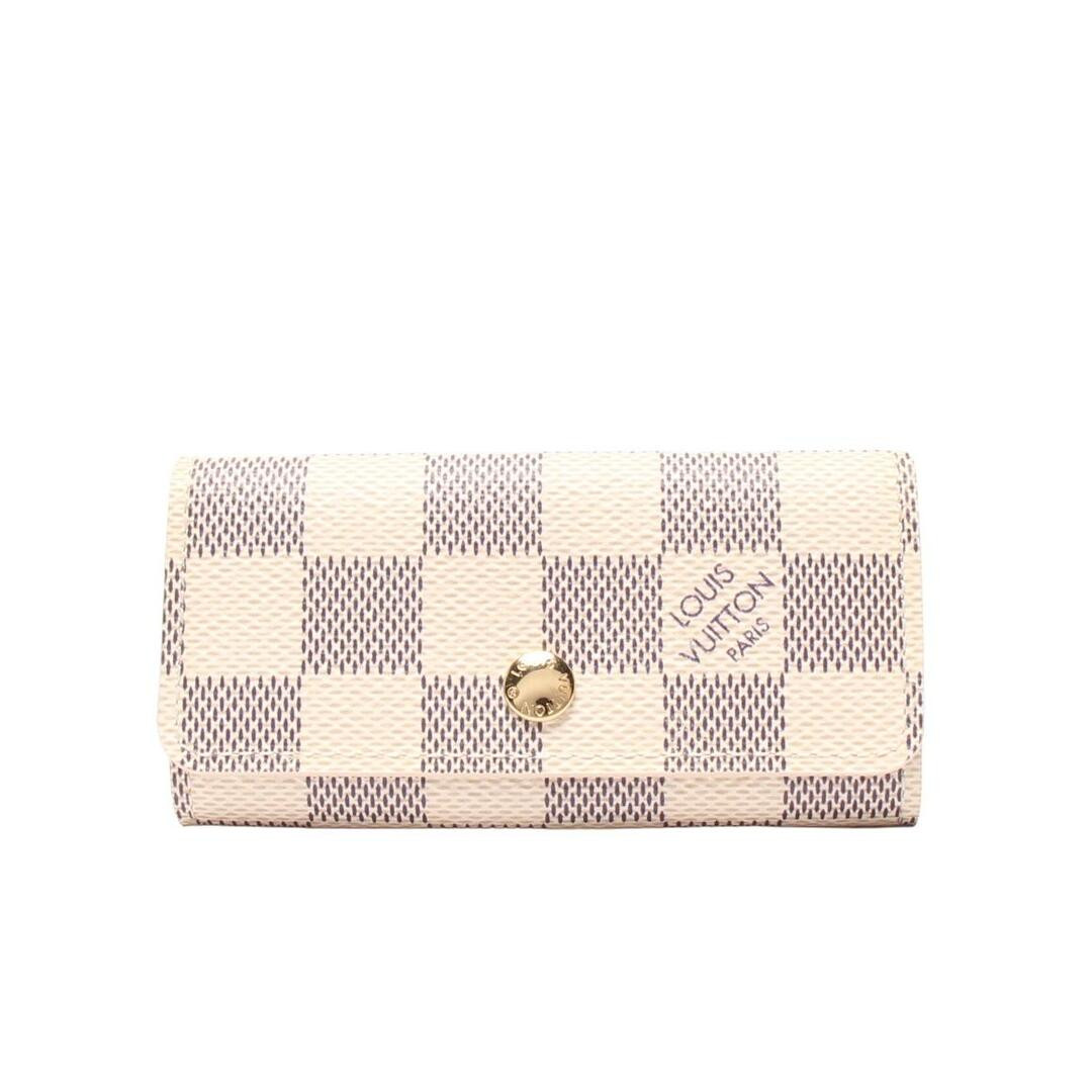 Louis Vuitton Multicle 4 Key Holder in Damier Azur N60020  