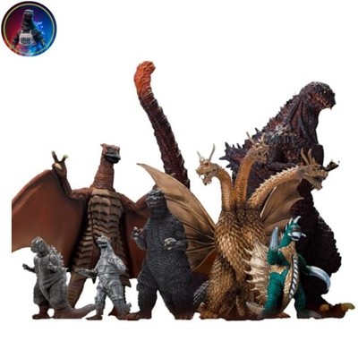 Deagostini Godzilla Toho Kaiju Collection Sp Edition 1/700 Complete Set of 7