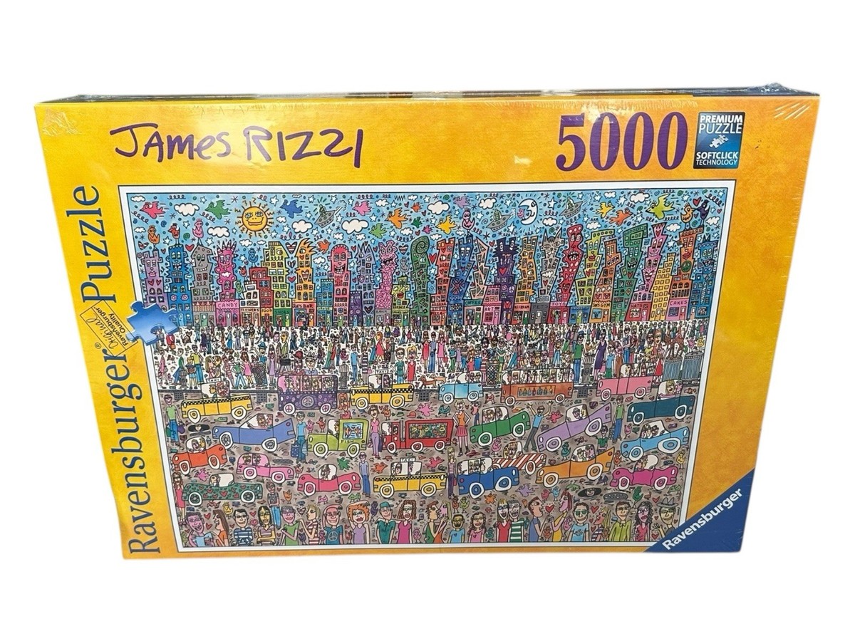 Ravensburger James Rizzi *****5000 Piece**** New York City Puzzle