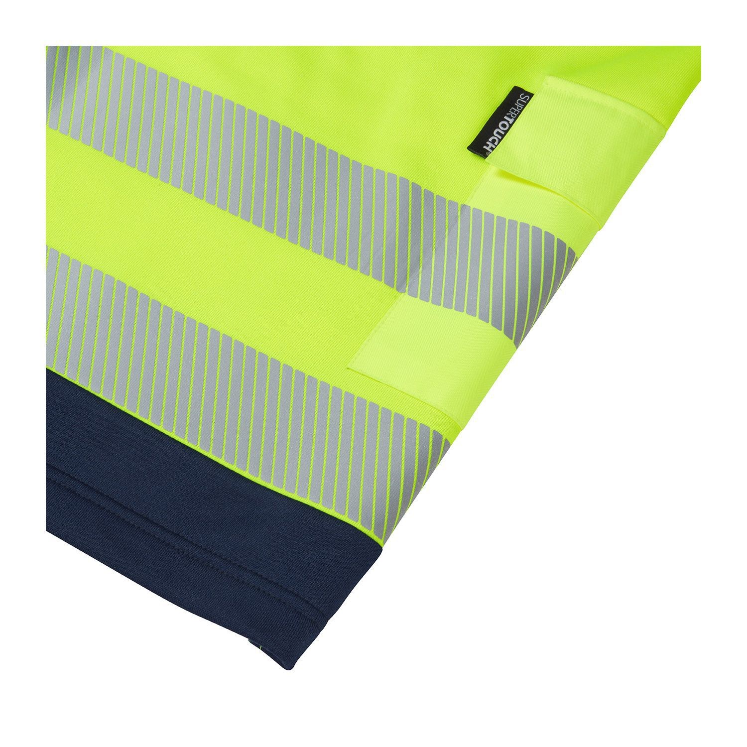 Supertouch Hi-Vis Eco CottonCool Two Tone Shorts with Cargo Pockets image 5