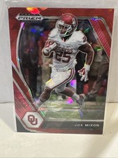 2021 Panini Prizm Draft Picks Joe Mixon Cracked Red Ice Prizm #93