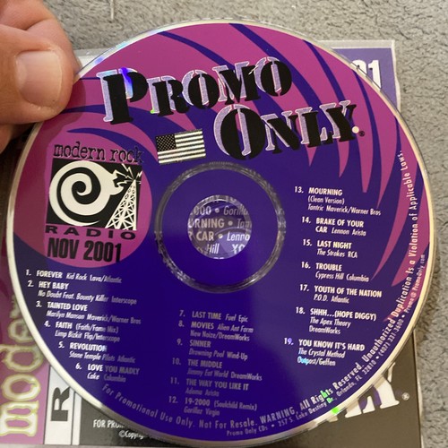Vintage Various - Promo Only Modern Rock Radio: November 2001 - Foto 3 di 4