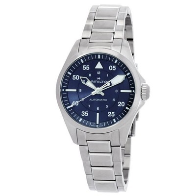 Hamilton Khaki Aviation Pilot Automatic Blue Dial Watch H76215140