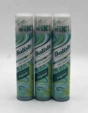 Batiste Dry Shampoo Original Classic Fresh Instant Hair Refresh 200ml 3-Pack