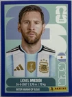 2026 Panini World Cup Lionel Messi Blue
