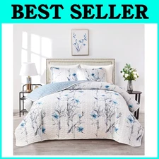 Reversible Quilt Coverlet Set