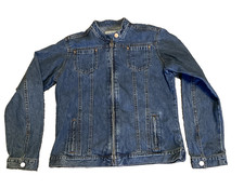 Old Navy Jean Jacket Girls Youth XXL Full Zip Pockets