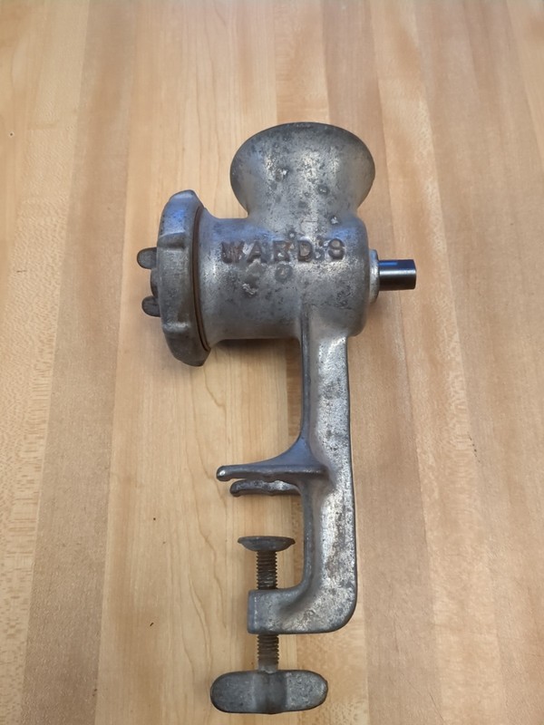 Vintage Ward's Meat Grinder