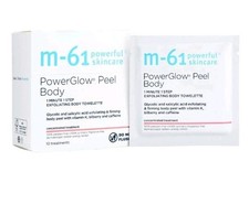 M-61 PowerGlow Peel Body 10 Treatments Pack NEW authentic 