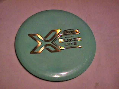 DISCRAFT GOLF DISK  X BUZZZ 164-166 LIGHT GREEN