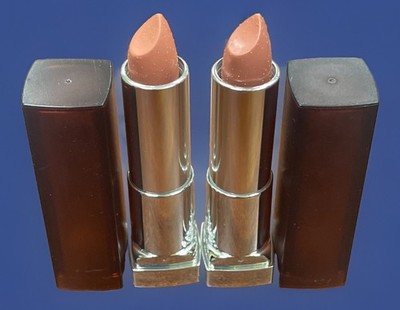 Maybelline Color Sensational Lipstick 655 Daringly Nude 2 Tubes