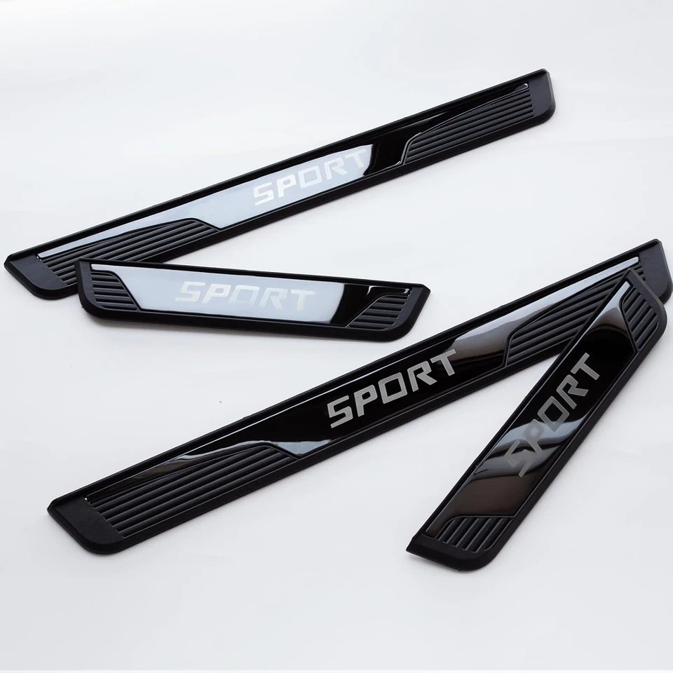 Protector de moldura de umbral de puerta de coche para accesorios Honda 4 piezas Foto 3 de 4