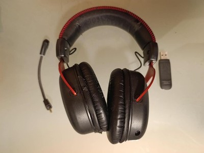 HyperX Cloud II Wireless Gaming-Headset - Schwarz/Rot