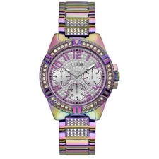 Guess Womens Analog Watch Quartz Silver Tone ...
