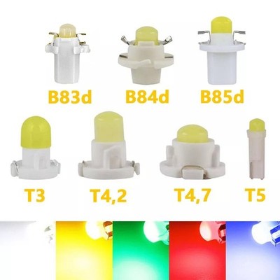 T3 T4.2 T4.7 T5 B83d B84d B85d COB LED Tachobeleuchtung Tacho