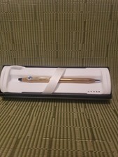 Cross Pen. 10K Gold Filled. New. "S" Logo.